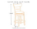 Pinnadel - Swivel Barstool