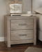 Culverbach - Gray - Two Drawer Night Stand