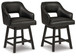 Tallenger - Upholstered Swivel Barstool (Set of 2)