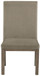 Chrestner - Gray / Brown - Dining UPH Side Chair (Set of 2)
