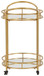 Wynora - Gold - Bar Cart