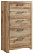 Hyanna - Tan Brown - Five Drawer Chest