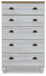 Haven Bay - Brown / Beige - Five Drawer Chest