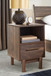 Calverson - Mocha - One Drawer Night Stand - Medium