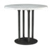 Centiar - Black / Gray - 5 Pc. - Counter Table, 4 Upholstered Barstools