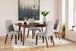 Lyncott - Butterfly Extension Table Set