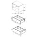 Winslow - 2-Drawer Nightstand - Smokey Walnut
