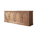 Florence - 4-Door Sideboard - Rustic Smoke