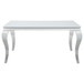 Carone - Rectangular Glass Top Dining Table