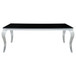 Carone - Rectangular Glass Top Dining Table