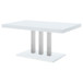 Brooklyn - Rectangular Dining Table - White High Gloss