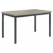 Garza - 5 Piece Rectangular Dining Table Set - Black