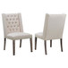 Bexley - Fabric Upholstered Dining Side Chair (Set of 2) - Beige