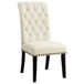 Alana - Tufted Back Upholstered Side Chairs (Set of 2) - Beige