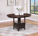 Lavon - Oval Extension Counter Dining Table - Light Chestnut
