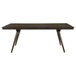 Wes - Rectangular Dining Table - Dark Walnut