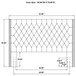Bancroft - Upholstered Full Wingback Headboard - Gray