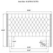 Bancroft - Upholstered Queen Wingback Headboard - Gray