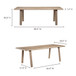 Malibu - Dining Table - White Oak