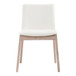 Deco - Oak Dining Chair (Set of 2) - Cream White