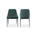 Sedona - Velvet Dining Chair (Set of 2) - Green