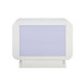 Allendale - Nightstand - Ivory & Latte High Gloss