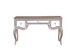 Esteban - Vanity Desk - Mirrored & Antique Champagne Finish