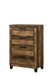 Morales - Chest - Rustic Oak Finish