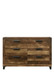 Morales - Dresser - Rustic Oak Finish