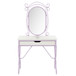 Priya II - Vanity Set - White & Light Purple