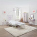 Priya II - Vanity Desk - White & Light Purple
