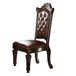 Vendome - Side Chair (Set of 2 )- PU & Cherry - 48"