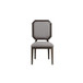 Selma - Side Chair (Set of 2) - Gray Fabric & Tobacco