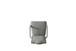 House Marchese - Arm Chair (Set of 2) - Two Tone Gray Fabric & Pearl Gray