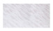Zander - Dining Table - White Printed Faux Marble & Mirrored Silver Finish