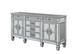 Varian - 36" Server - Mirrored & Antique Platinum