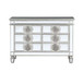 Varian - 34" Server - Mirrored & Antique Platinum