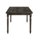 Claudia II - Dining Table - Weathered Gray