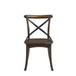 Kaelyn - Side Chair (Set of 2) - Dark Oak & Black
