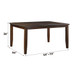 Urbana - Counter Height Table - Espresso