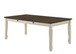 Fedele - Dining Table - Weathered Oak & Cream