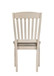 Fedele - Side Chair (Set of 2) - Tan Fabric & Cream Finish