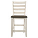 Tasnim - Counter Height Chair (Set of 2) - Oak & Antique White