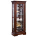 Addy - Curio Cabinet - Cherry