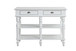 Rorratt - Kitchen Island - Marble Top & White