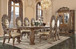 Constantine - Dining Table - Brown & Gold
