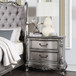 Ariadne - Nightstand - Antique Platinum
