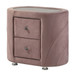 Salonia - Nightstand - Pink Velvet