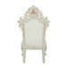 Adara - Side Chair (Set of 2) - White PU & Antique White Finish