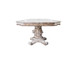 Vendome - 30" Dining Table With Pedestal Base - Antique Pearl